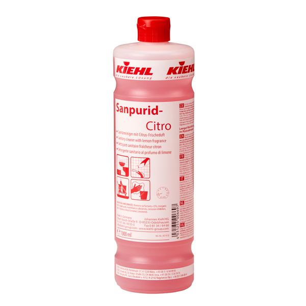 Sanpurid-Citro, szaniter tisztító frissítő citrus illattal (10L)