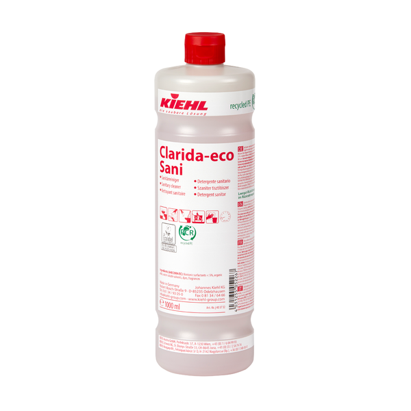 Clarida-eco Sani, szaniter tisztítószer (2x5L)