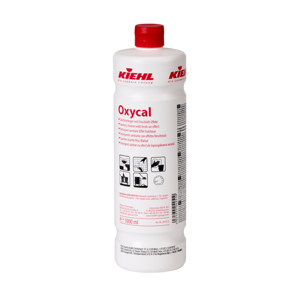 Oxycal, szaniter tisztító friss illattal (6x1L)