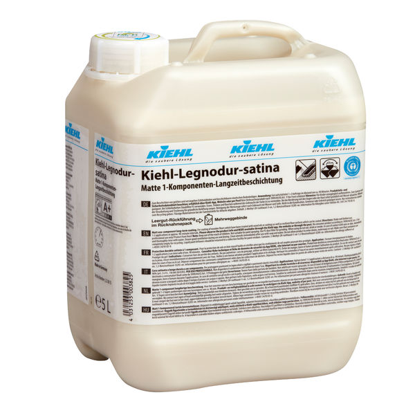 Kiehl-Legnodur-satina, matt, 1 komponensű, tartós bevonatolószer (2x5L)