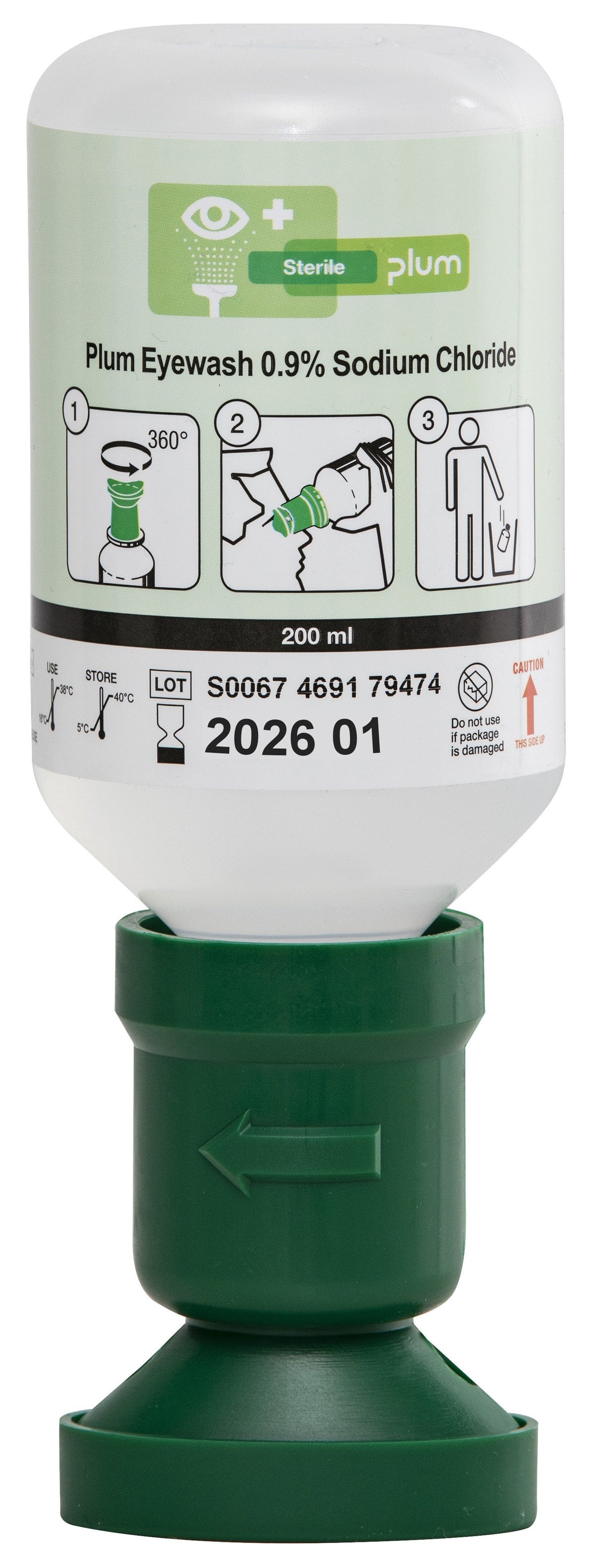 Plum szemkimosó 0,9 % Sodium Chloride oldat 200 ml.