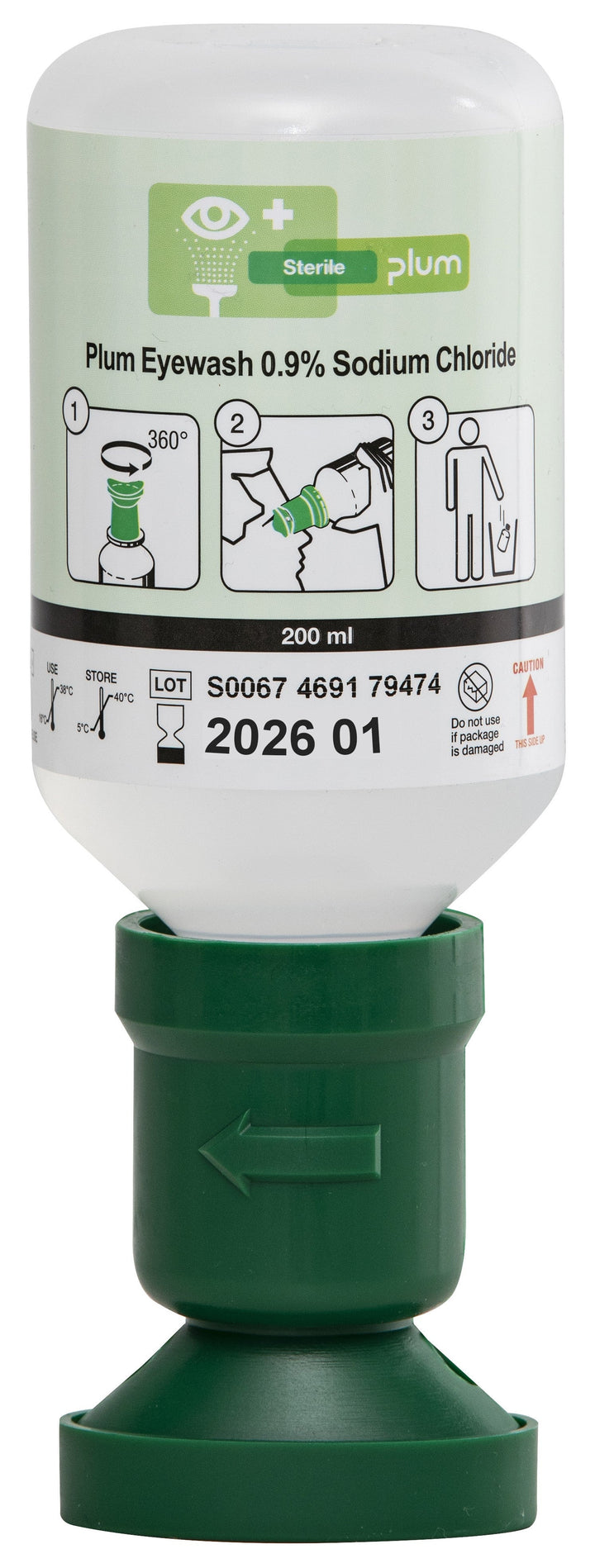 Plum szemkimosó 0,9 % Sodium Chloride oldat 200 ml.