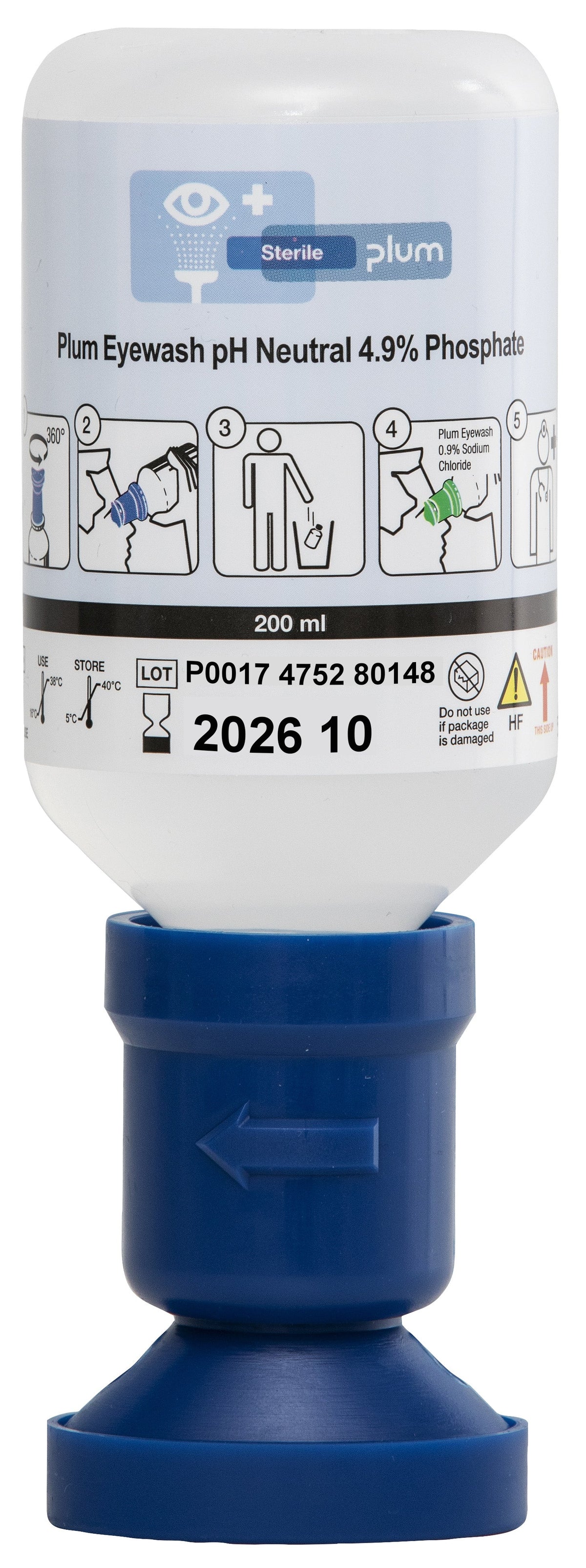Plum szemkimosó 4,9 % pH Netural 200 ml.