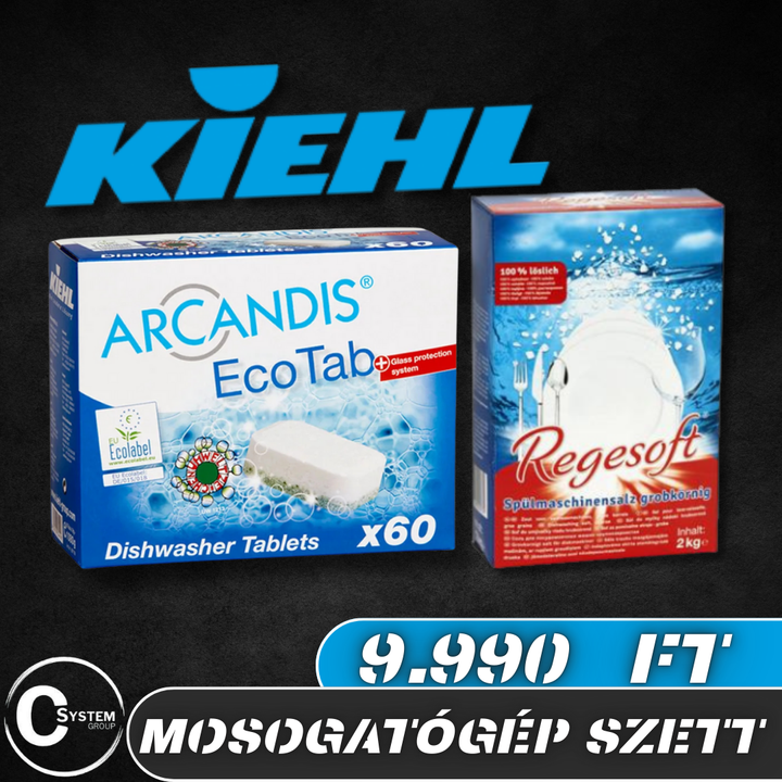 ♻️ KIEHL MOSOGATÓGÉP SZETT