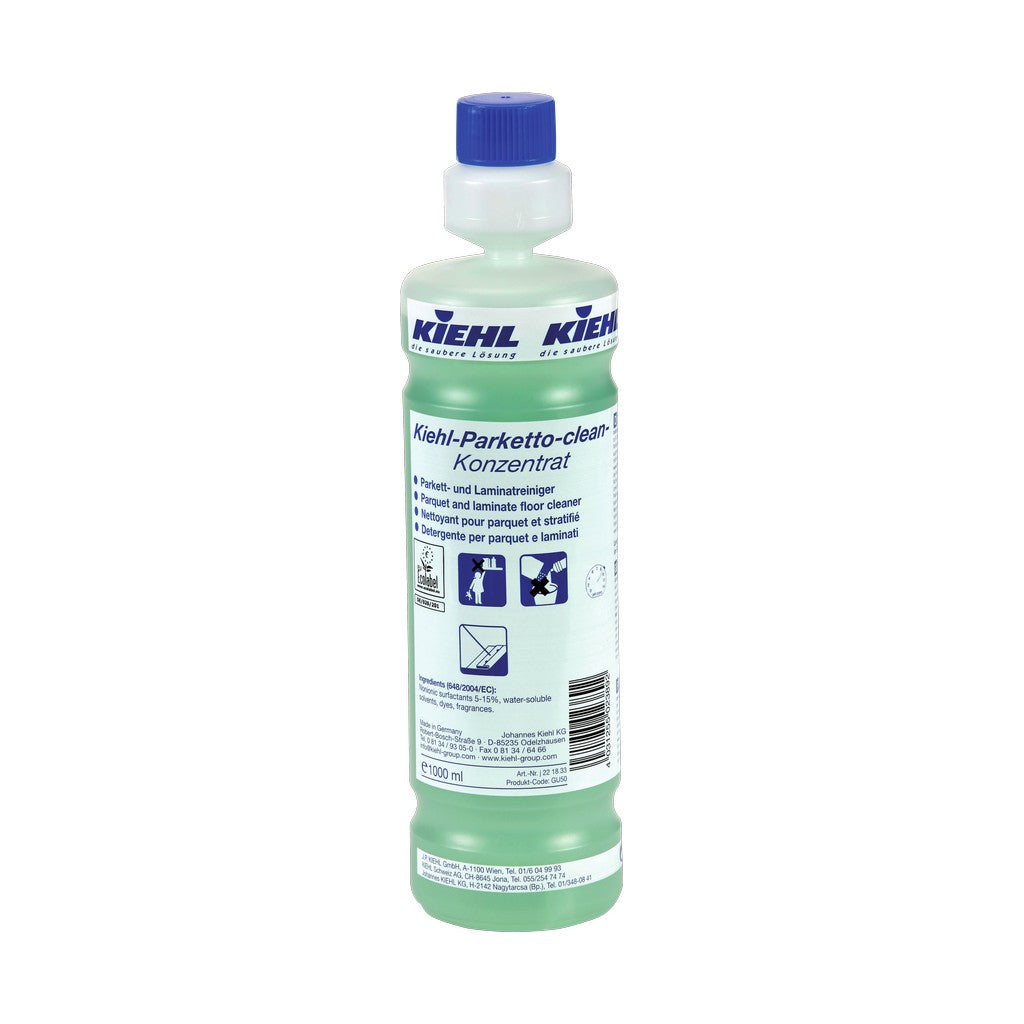 PARKETTO-CLEAN KONC. KIEHL, 1 L, TISZTÍTÓSZER, FA,