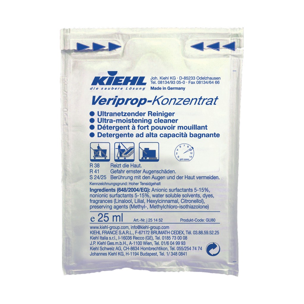 VERIPROP KIEHL, TISZTÍTÓSZER, 240X25 ML, JÓL TERÍT